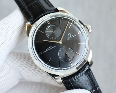 TW Factory Omega 40MM Chronograph 8934 Movement Red/Black Dial Watch